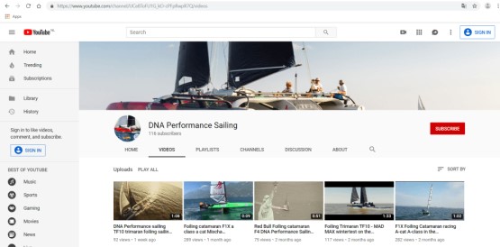 dna performance sailing